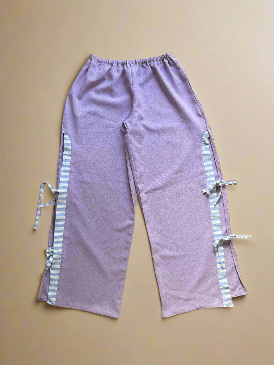 Lilac Tie Pants