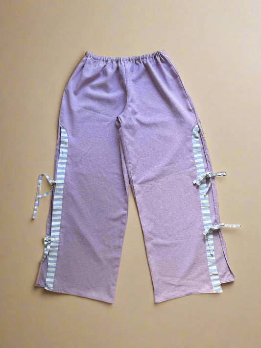 Lilac Tie Pants
