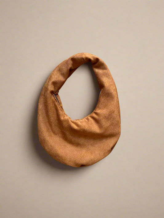 Faux Suede Bag