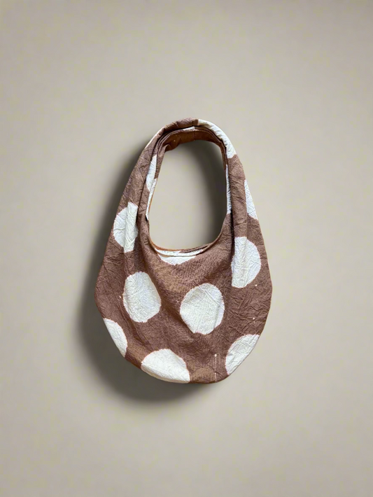 Polka Hobo Bag